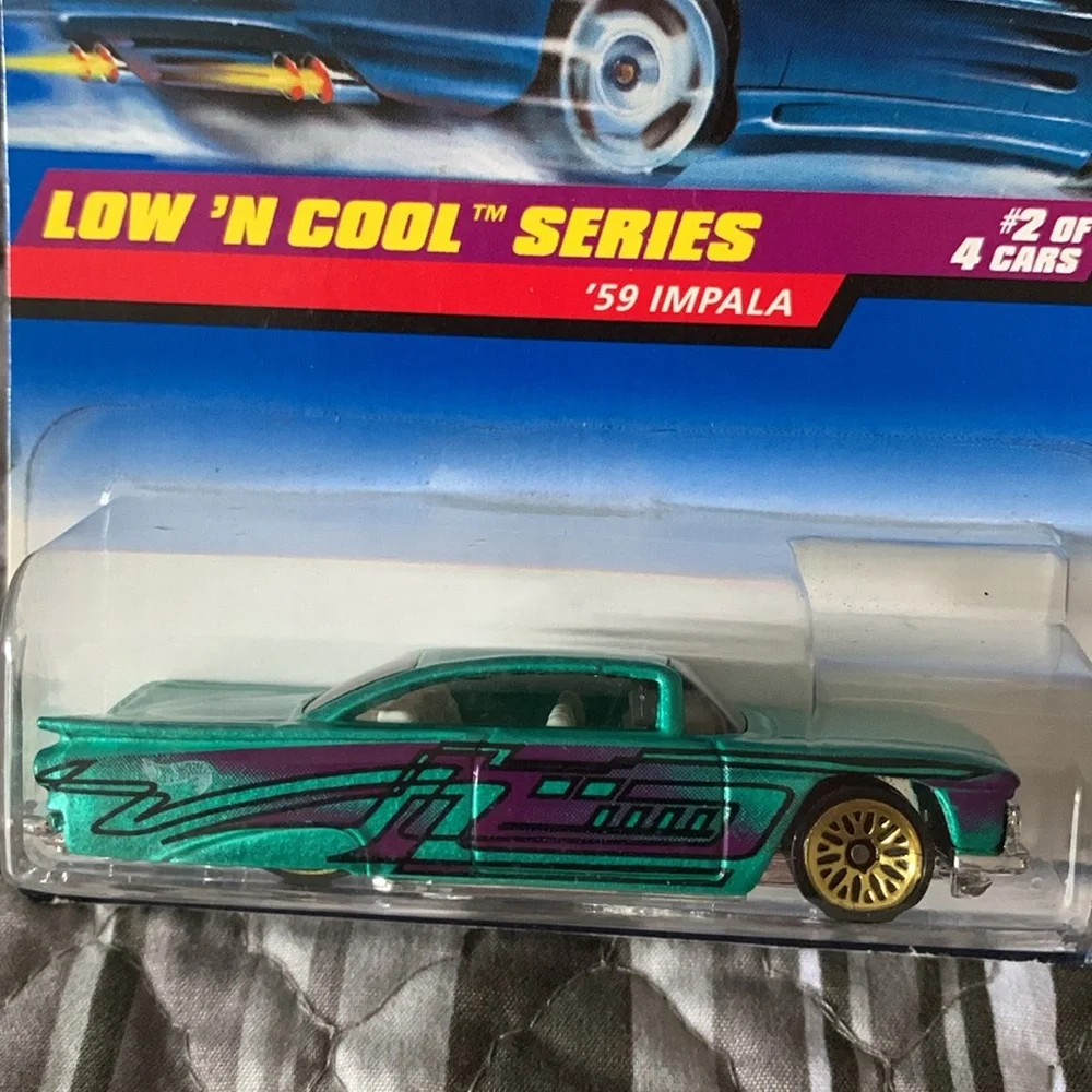 Mattel Hot Wheels Low 'N Cool Series 59 Impala and Limozeen Vintage 🆕
